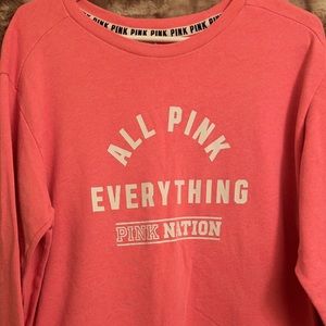 Pink sweatshirt